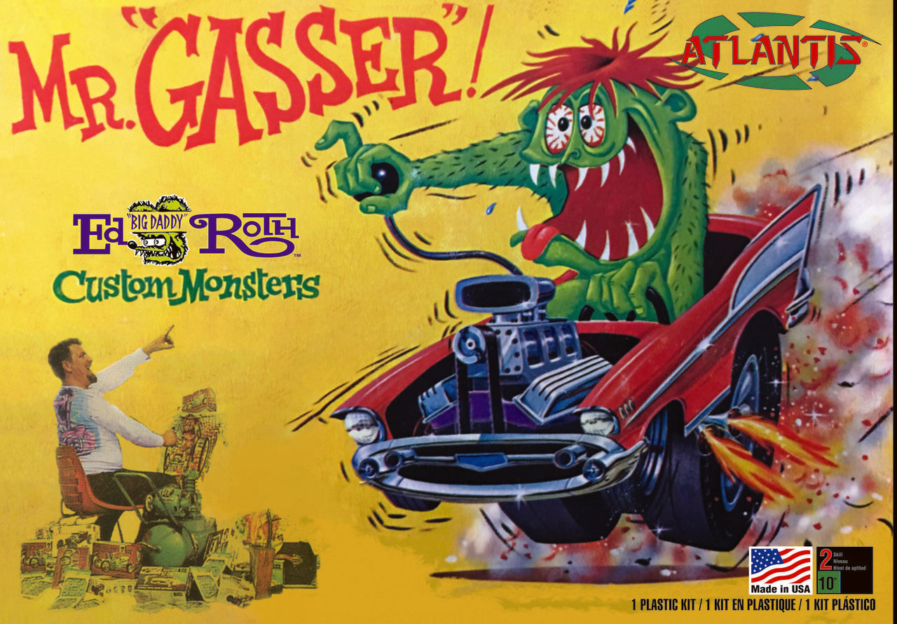 1:25 Ed "Big Daddy" Roth Mr. Gasser 1957 Chevrolet Caricature (6.5 Inches Tall)