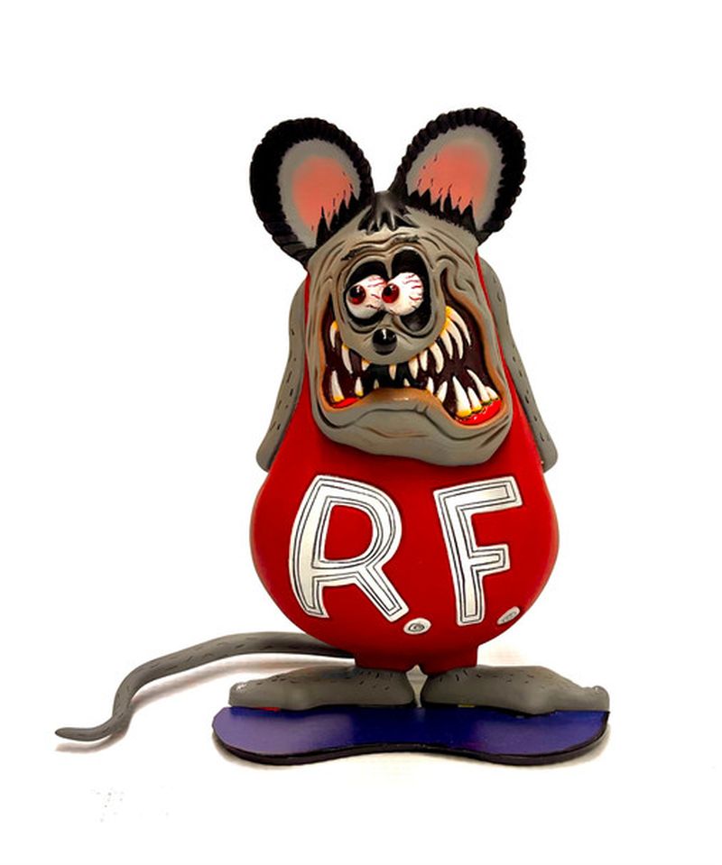 1/25 Ed "Big Daddy" Roth Rat Fink Figure (6.0 Inches Tall) Plastic Model Kit