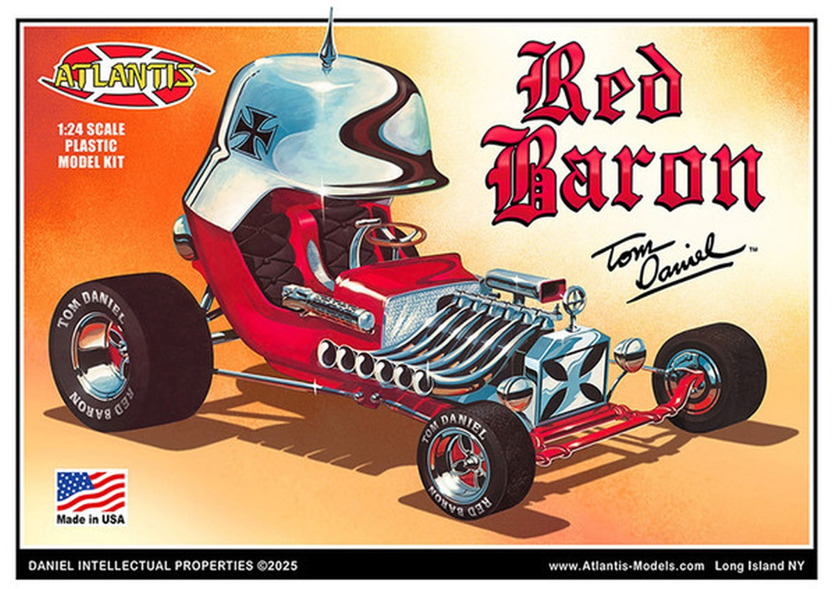 1/24 Tom Daniel Red Baron Show Rod with Trading Card