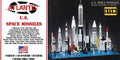 1:128 U.S. Space Missiles Set (36 Missiles) (STEM Science, Technology, Engineering and Mathematics)