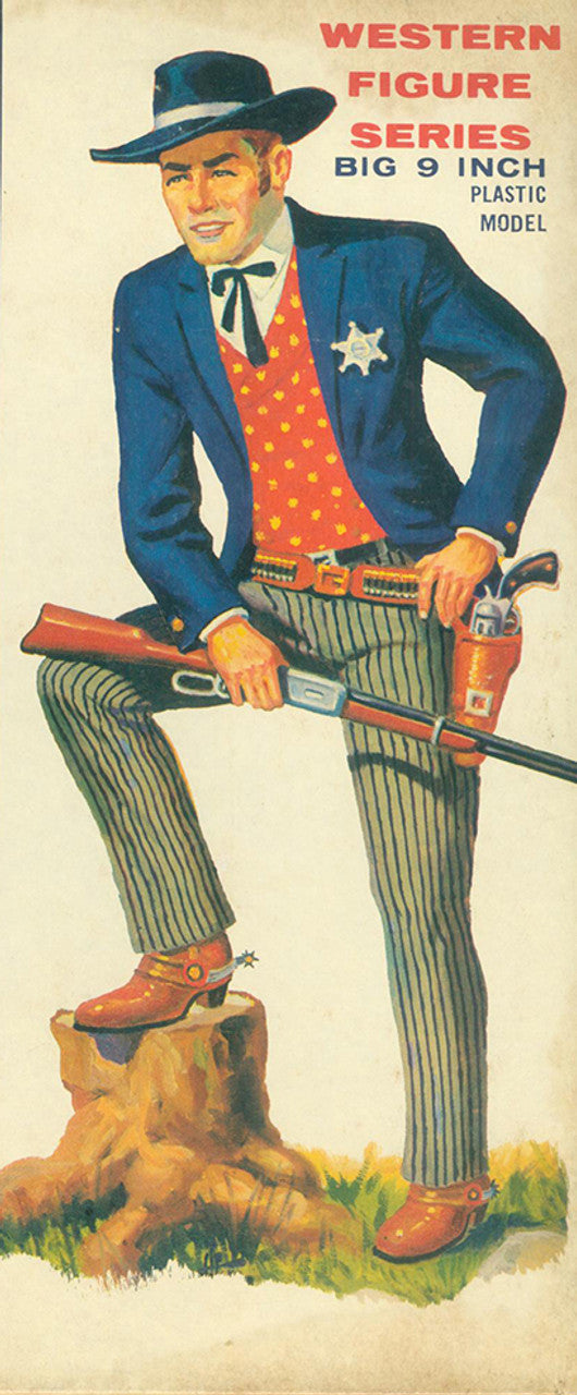 1:8 Wyatt Earp U.S. Marshal Figure (9.0 Inches Tall)