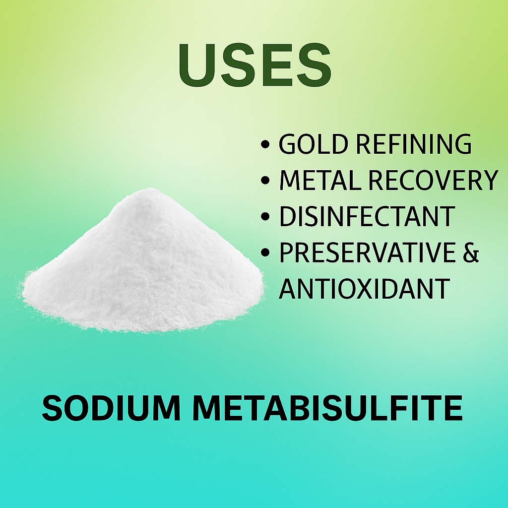 JSP Sodium Metabisulfite 5lb Bag Gold Precipitant Powder for Refining Recovery Aqua Regia