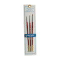 Red Sable Brush Set in 3 Sizes 2, 0, 5/0