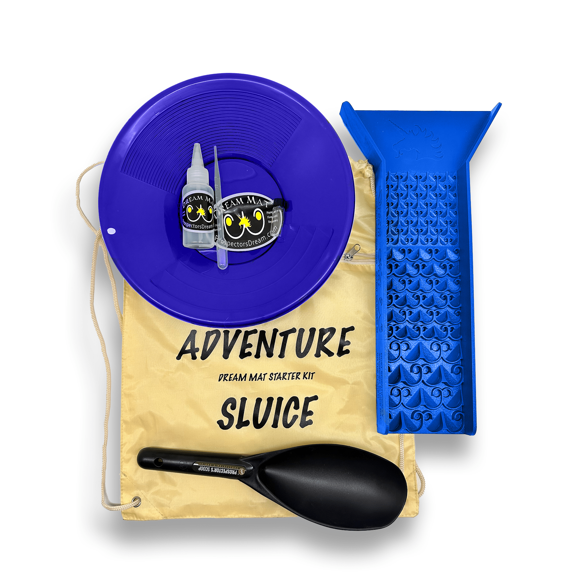 Kit de batea de oro Adventure Sluice Box | Equipo de prospección de oro