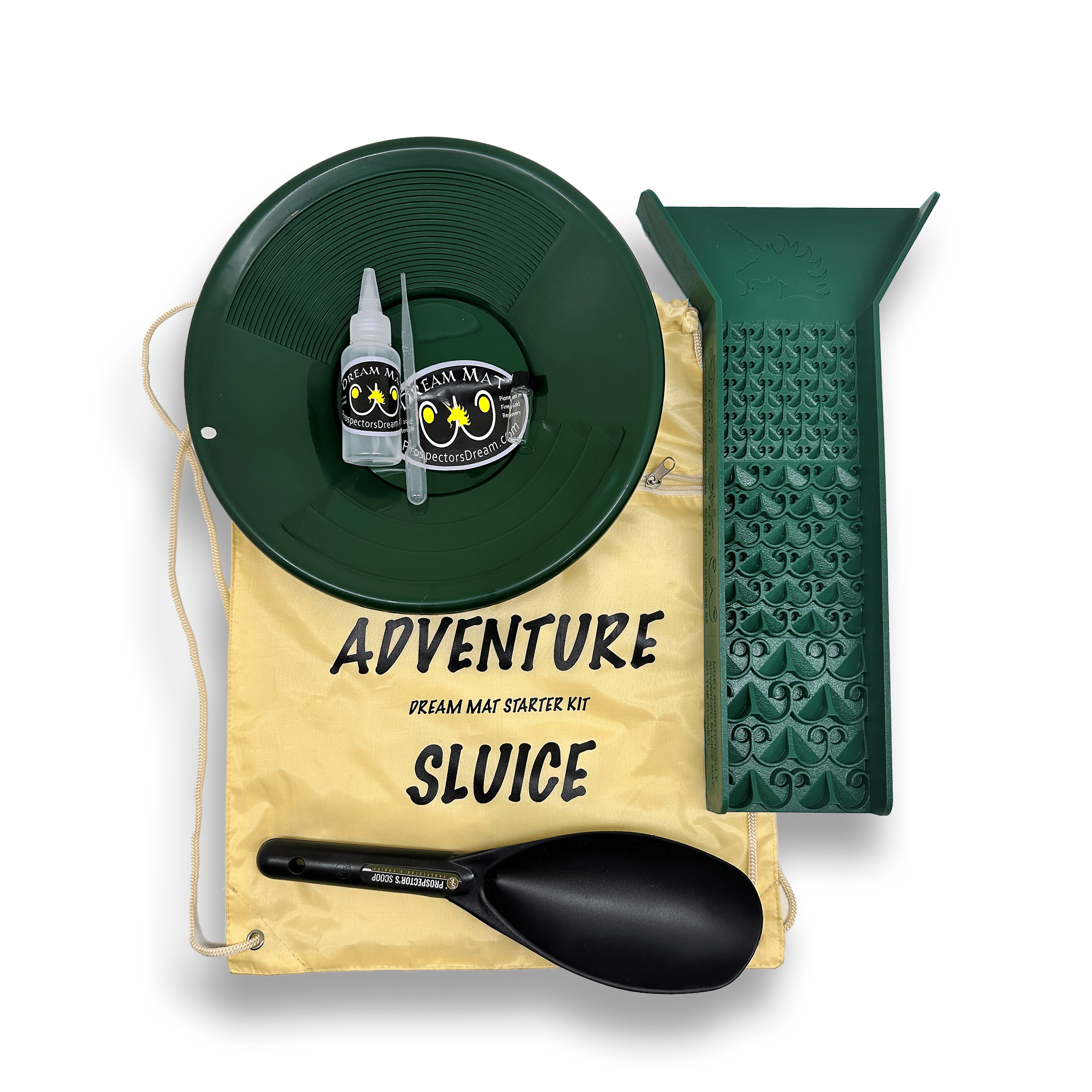 Kit de batea de oro Adventure Sluice Box | Equipo de prospección de oro