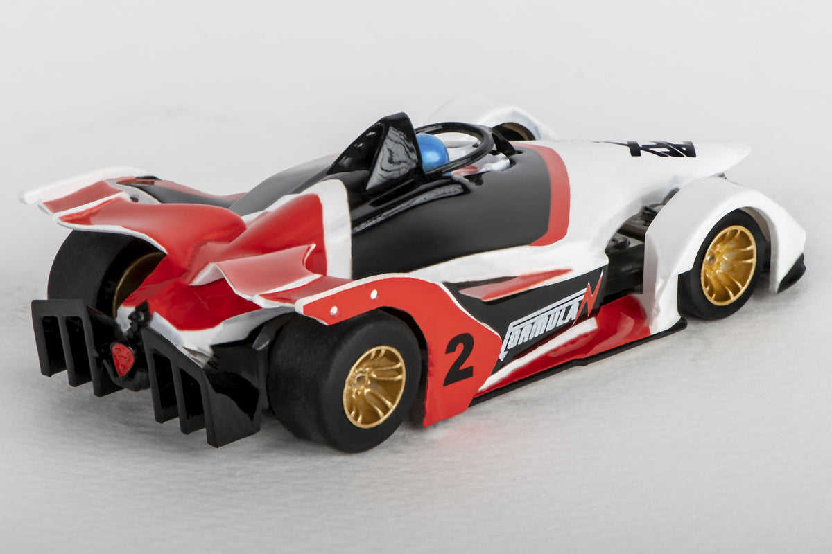 Formula N, Black & Red, HO Scale Slot Car