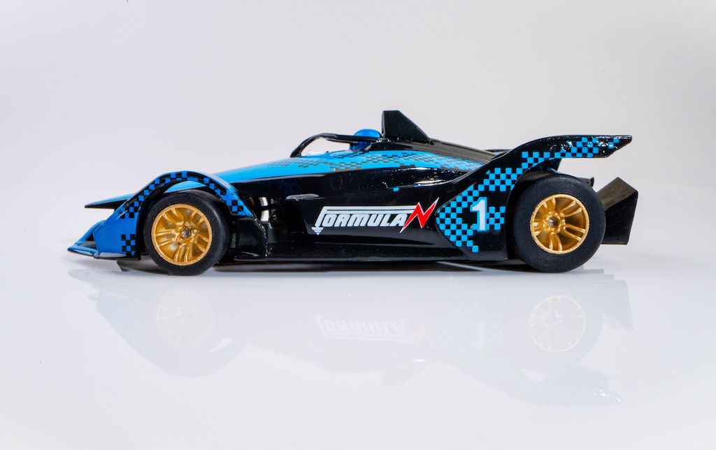 2022 Formula N, Black & Blue, HO Scale Slot Car