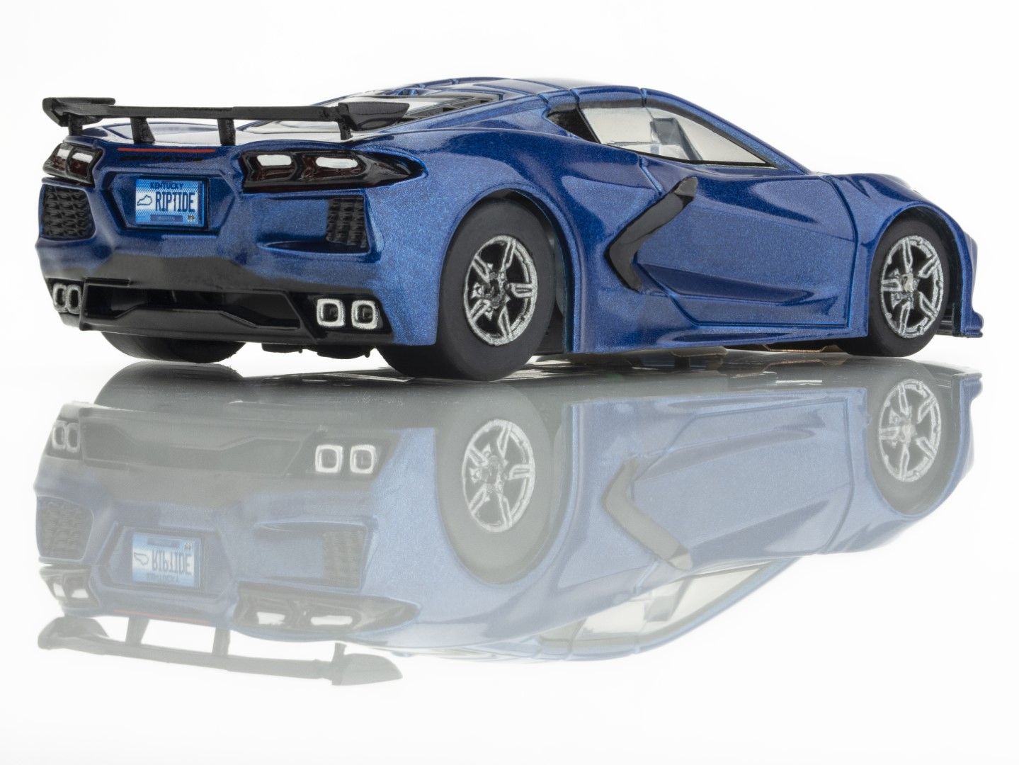 Corvette C8 Riptide Blue Metallic Slot Car