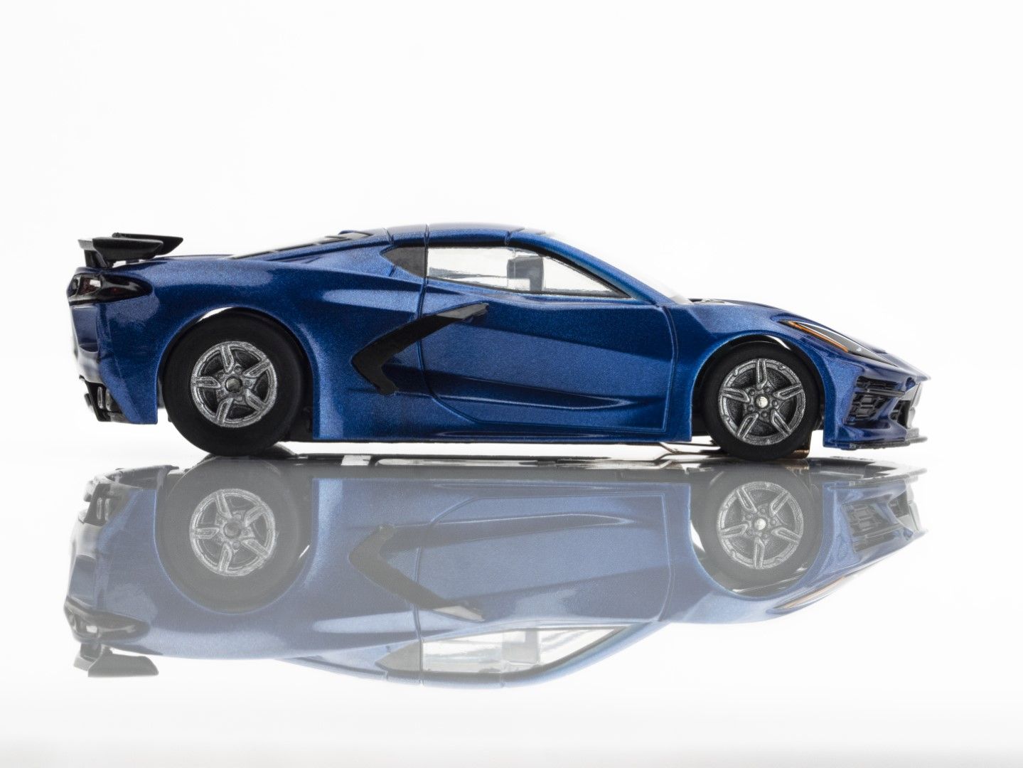 Corvette C8 Riptide Blue Metallic Slot Car