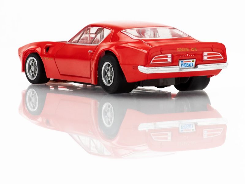 1972 Firebird TransAm, Red, HO Scale Slot Car
