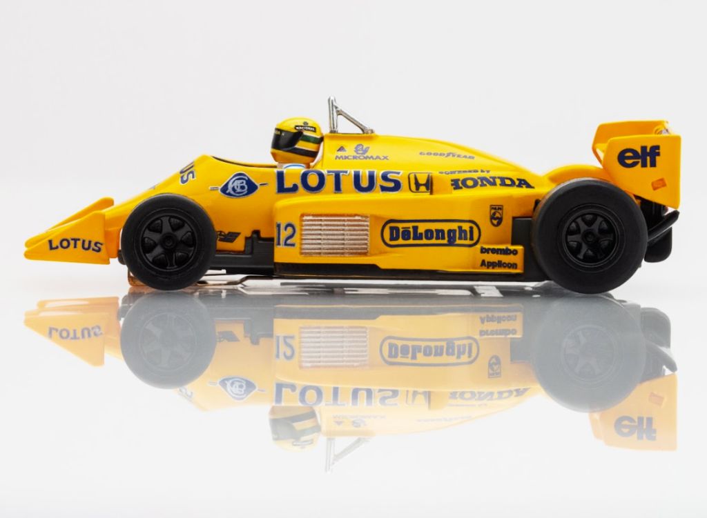 Lotus 99T 1987 Yellow/Blue Sundance Orange