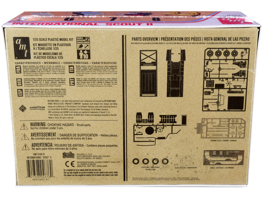 AMT - Skill 2 Model Kit IH International Harvester Scout II 1/25 Scale Model