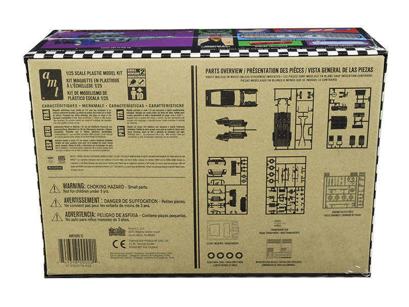 AMT - Skill 2 Model Kit 1967 Ford Mustang Shelby GT350 White 1/25 Scale Model