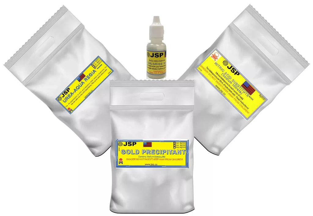 Gold Recovery & Refining Kit | Complete Chemical Solution for Scrap Gold Salvage