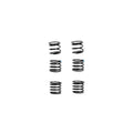RC28R FT Front Spring Set, Fixed Arm