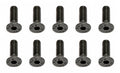 M3X10mm Flat Head Hex Screw (10)