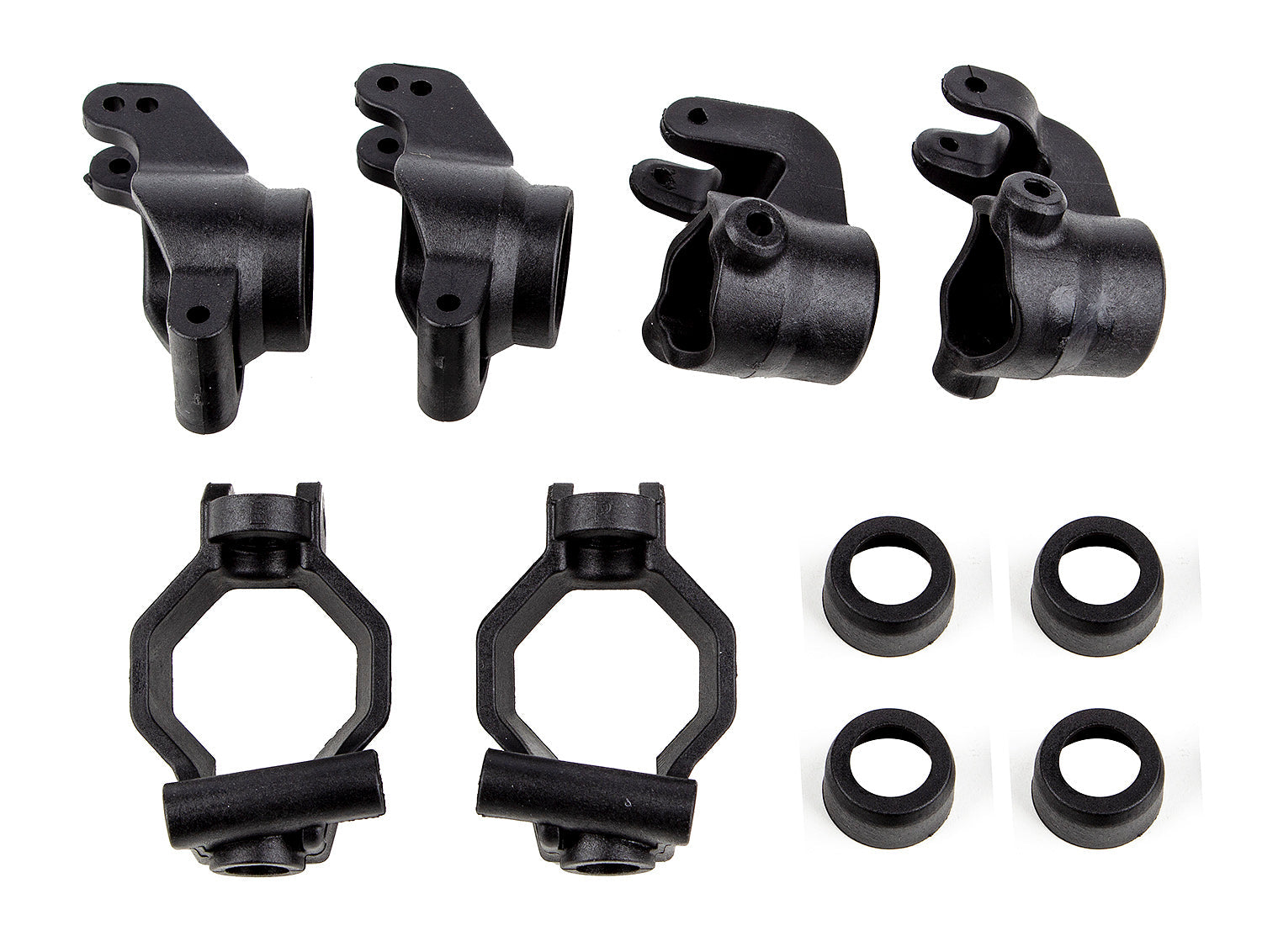 Rival MT8 Caster Blocks, Steering Blocks, Rear Hubs Set