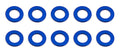 5.5 X .5mm Ball Stud Washer Blue Aluminum (10)