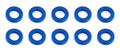 Ballstud Washers 5.5 x 1.0mm Blue Aluminum (10)