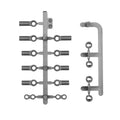 RC10TC8 Ball Cups, Arm Ball Inserts and Anti-Roll Bar Link