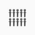 RC10 Ballstud Set .30, silver