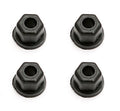 Locknuts, 4-40/5-40, Flanged, Black Nylon