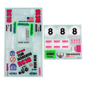 RC10 BK Decal Sheet