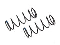13mm Front Springs, Blue 4.80 lb/in, L54, 7.0T, 1.3D, For