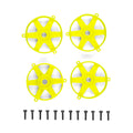 DC10 FT Adjustable Wheel Face Plate, Fluorescent Yellow
