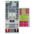 RC10T Decal Sheet Set