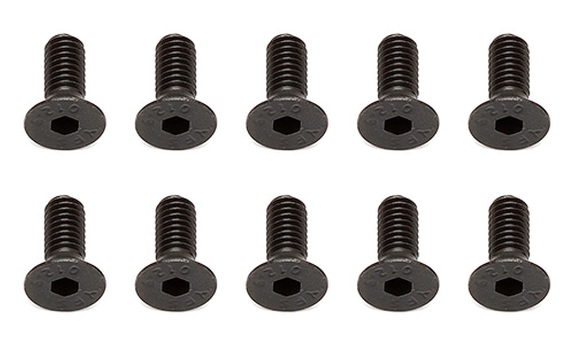Screws, M4x10 mm FHCS