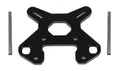 RC8B4 Front Shock Tower V2 Black Aluminum