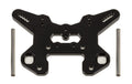 RC8T4 Front Shock Tower V2 Black Aluminum