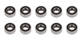 Clutch Bearings, 5x10x4mm, rubber sealed