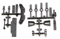 RC10B6.3 Tower Covers, Wire Clips, Rod Ends