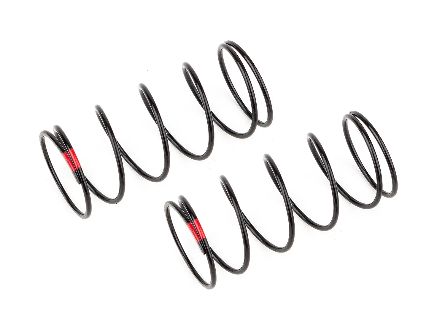 13mm Front Shock Springs Red 4.0lb/in, L44, 6.25T, 1.2D