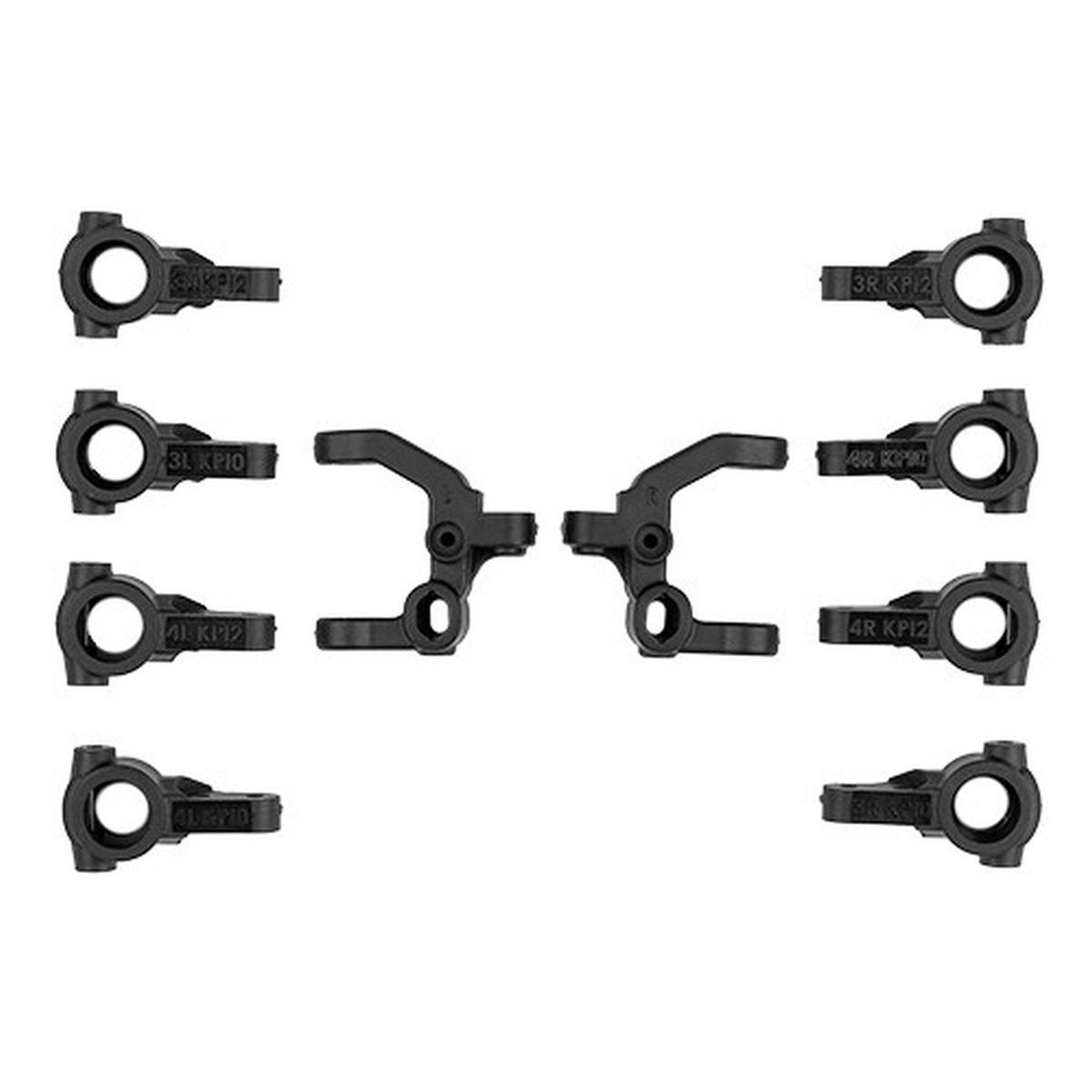 RC10B7.1 Caster and Steering Block Set