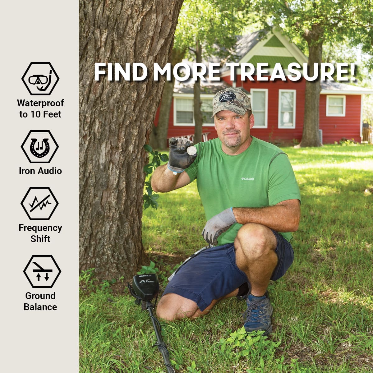 Garrett AT Pro - Submersible Metal Detector