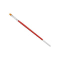 Atlas Brushes - Golden Taklon Flat Brush, Size 1/0, 1 Brush