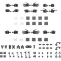 30MM 1/144 Option Parts Set 12 (Hand Parts / Multi-Joint)