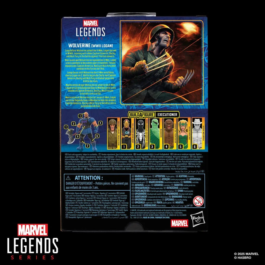 Marvel Legends - Build-A-Figure: Executioner Series - 6-Inch Action Figures