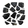 Black Basalt Rough Pieces (Size 1.5 to 2.5 Inches) Crystals Minerals Gemstones