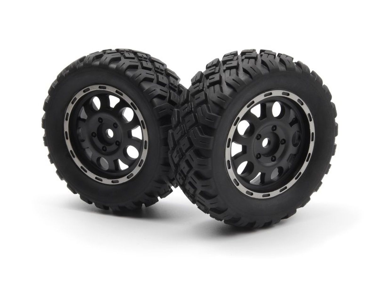 Assembled Wheel & Tyre Set (2pcs)