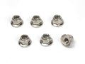 M4 Flanged Lock Nuts (6pcs)
