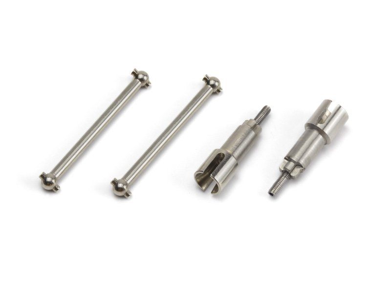 Rear Axle and Drive Shafts (Steel/2pcs)