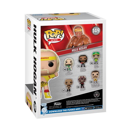 Funko Pop! - WWE Hulkamania with Belt Funko Pop! Vinyl Figure #149
