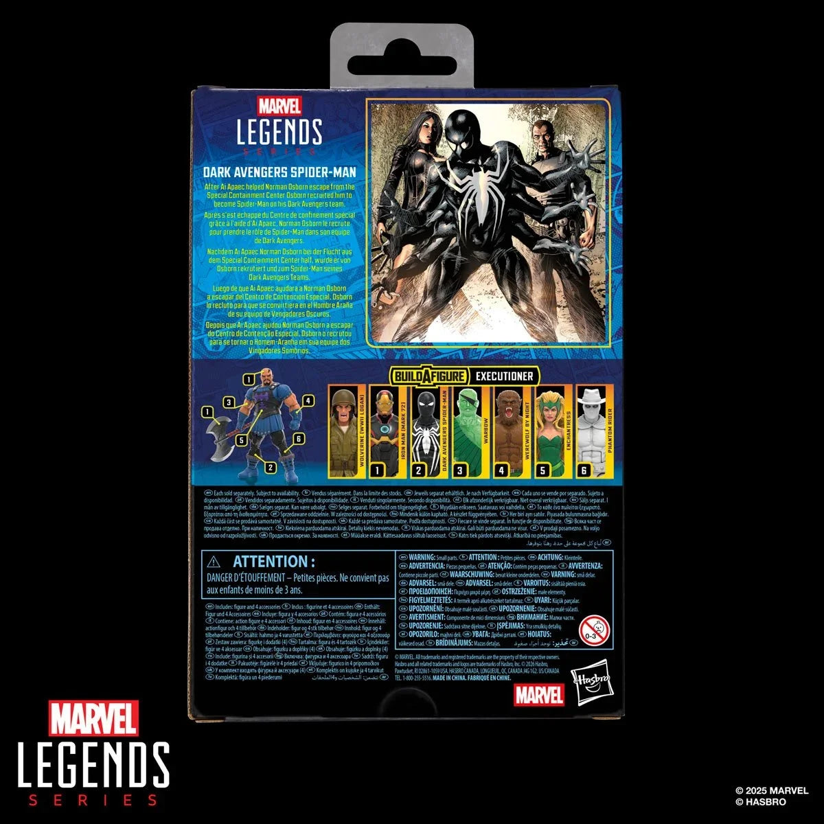 Marvel Legends - Build-A-Figure: Executioner Series - 6-Inch Action Figures