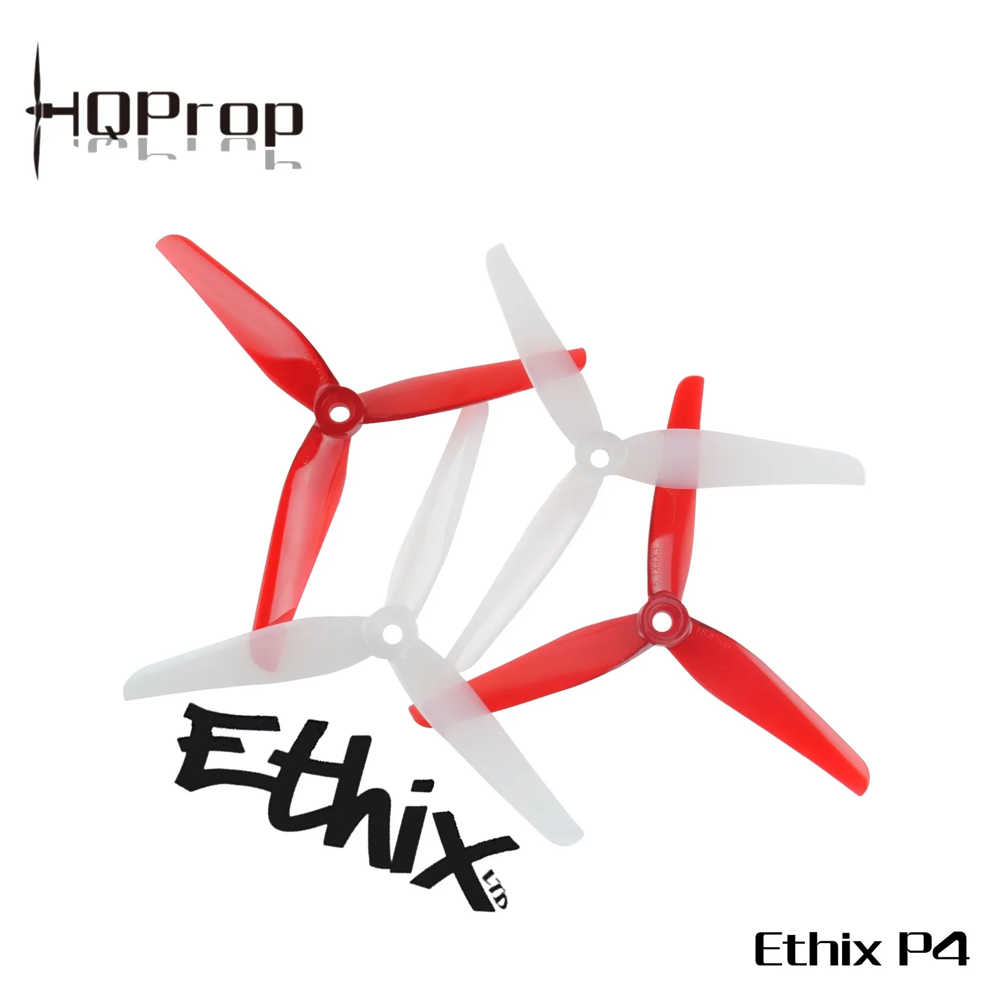 HQProp - Ethix P4 Candy Cane Prop (2CW+2CCW)-Poly Carbonate