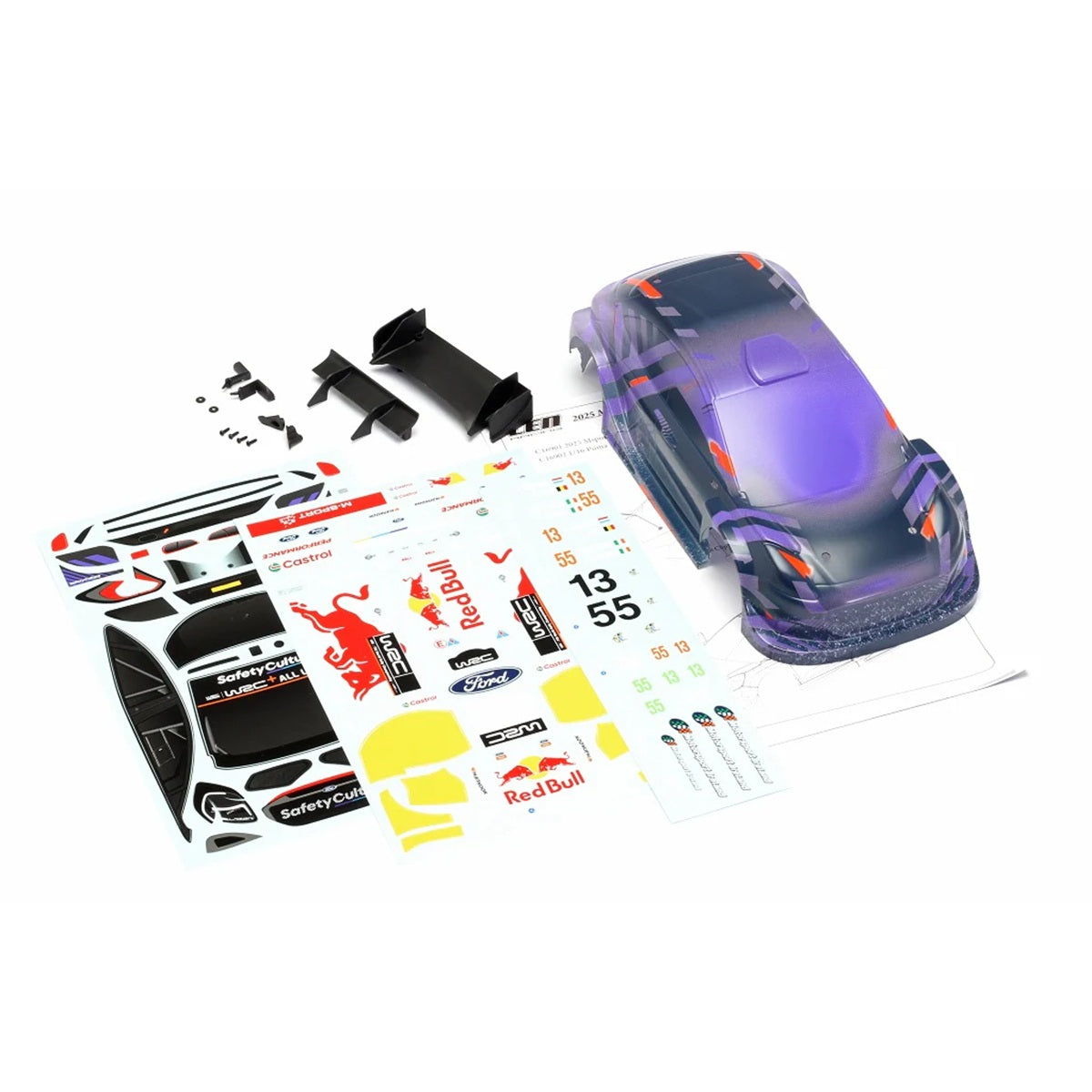 2025 M-Sport 1/16 Puma Body Set