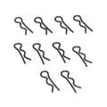 R4 Body Clips, Fits 1/16 Scale Original Parts